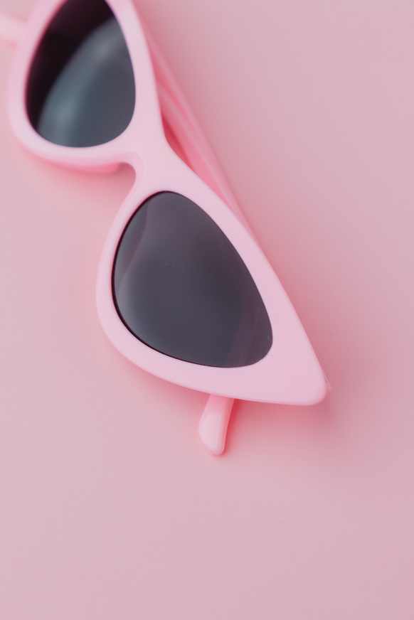 Pair of Pink Sunglasses 